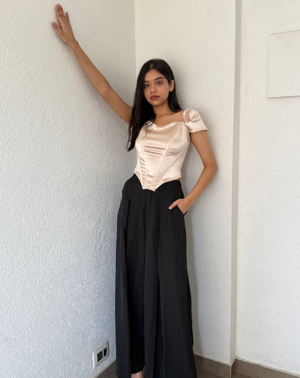 Effortless Tailored Pleated Trousers