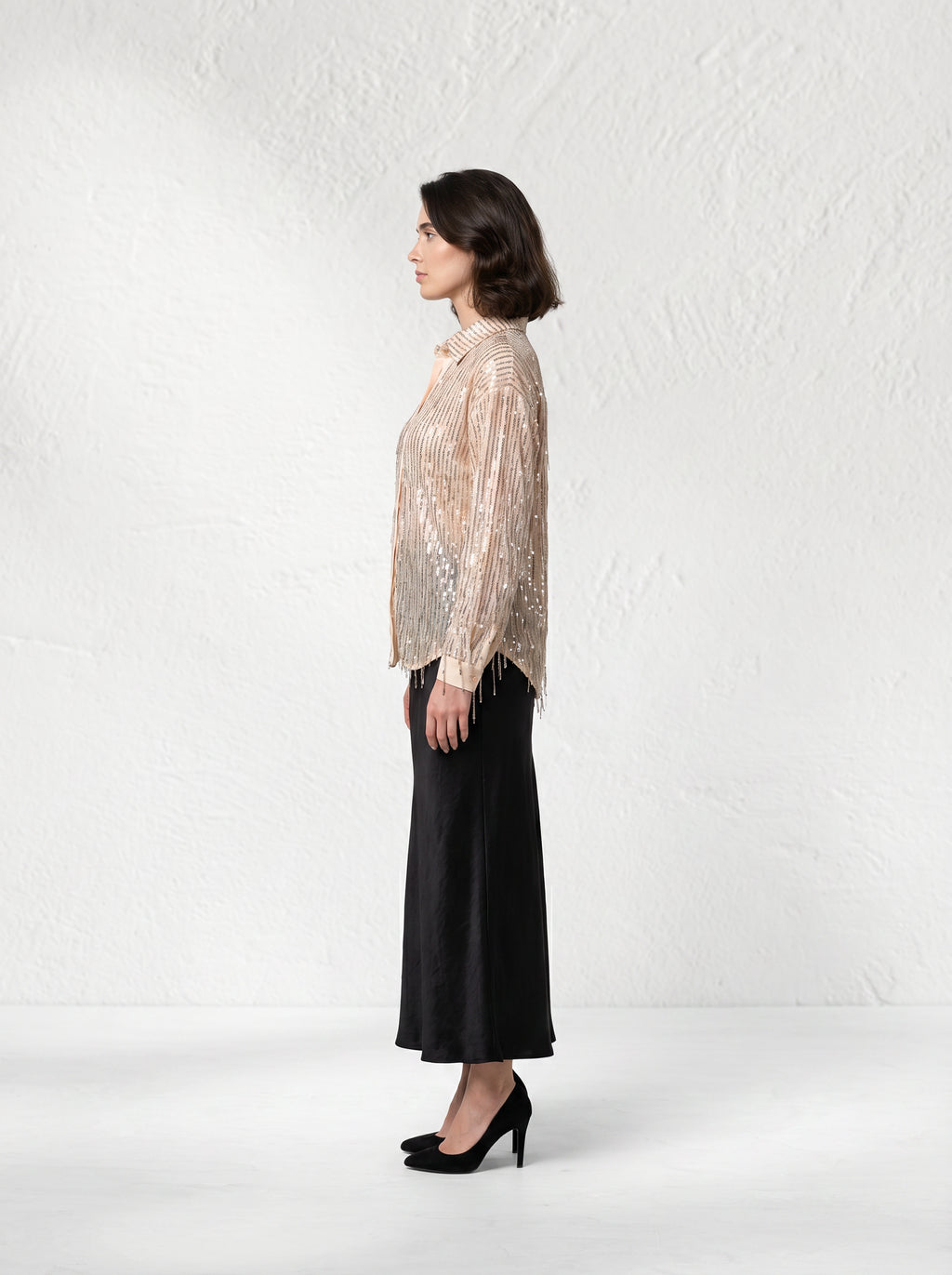 Celeste Tasselled Shirt – Boho Luxe Women’s Top