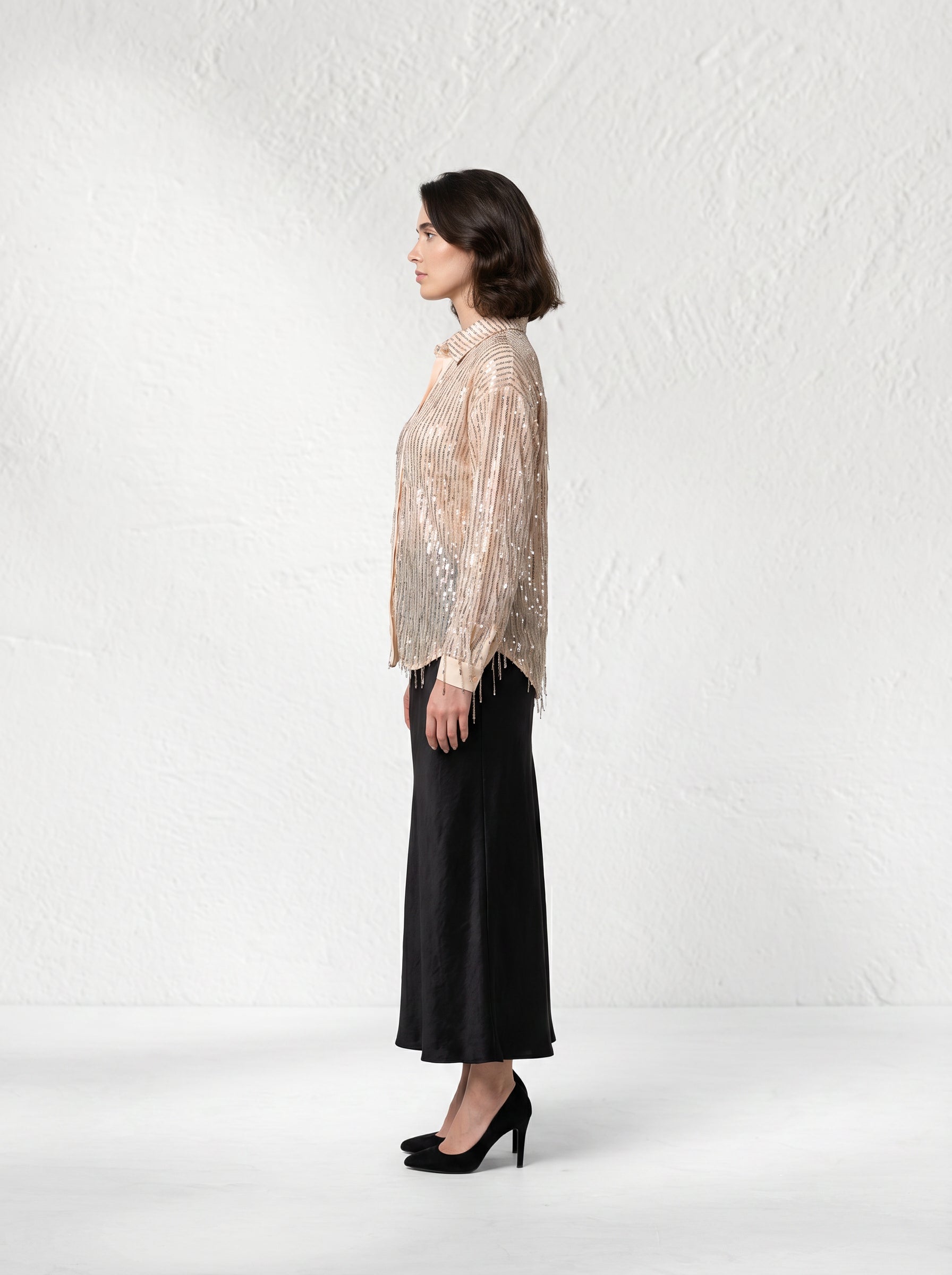 Celeste Tasselled Shirt – Boho Luxe Women’s Top
