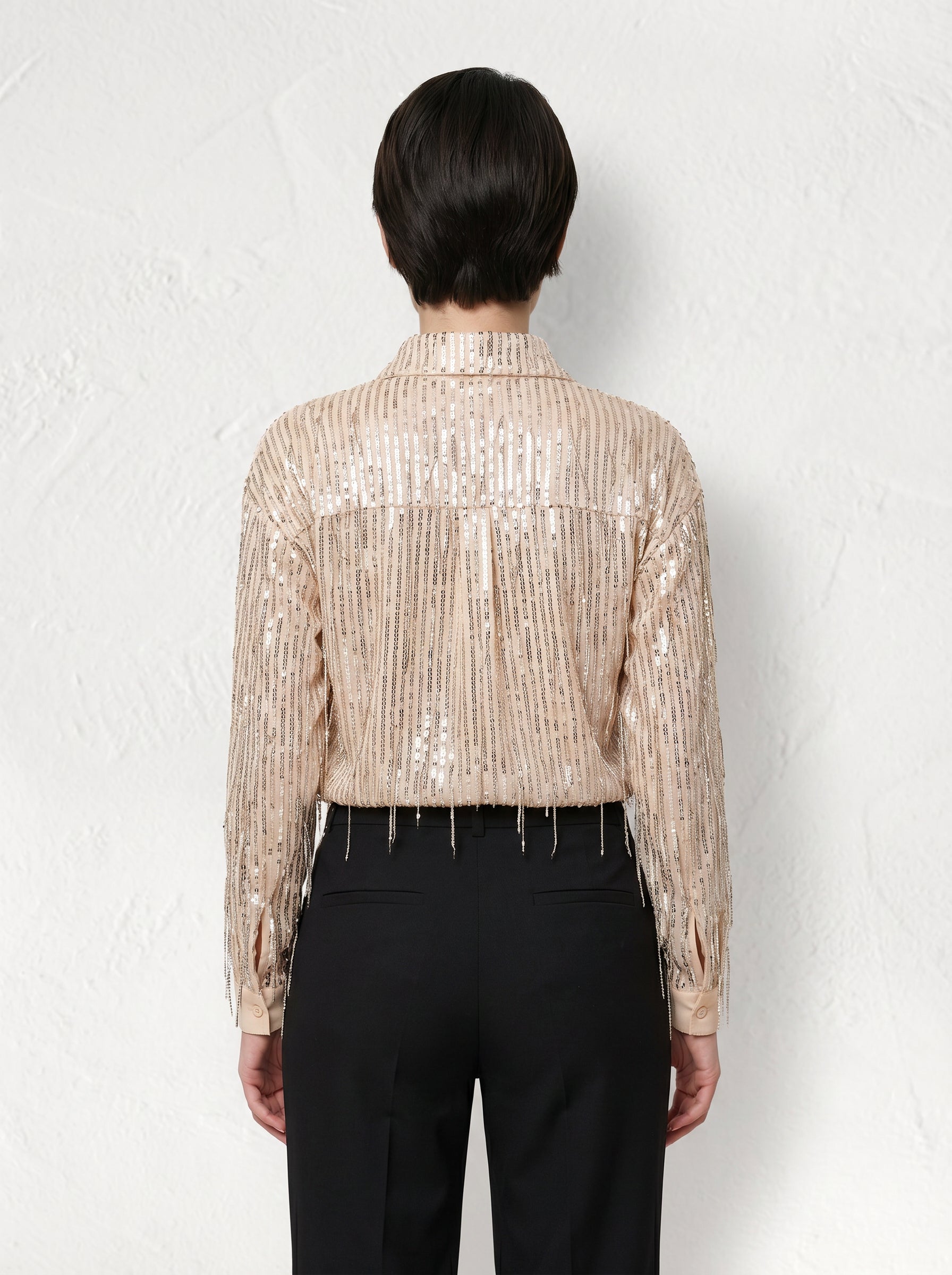 Celeste Tasselled Shirt – Boho Luxe Women’s Top