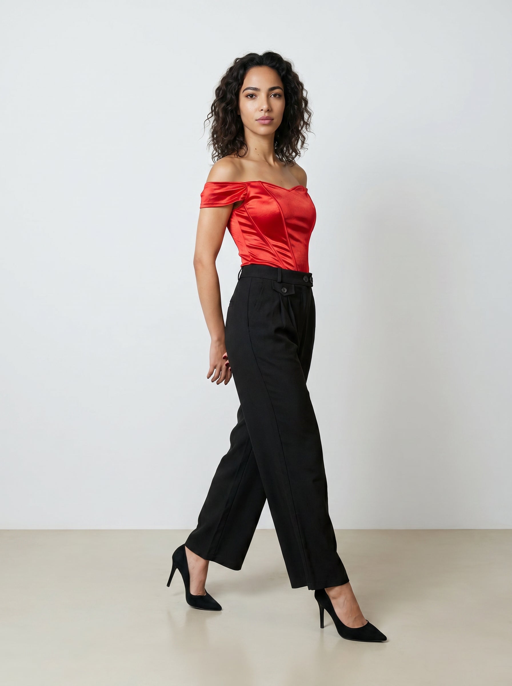 Allure Off-Shoulder Corset Top